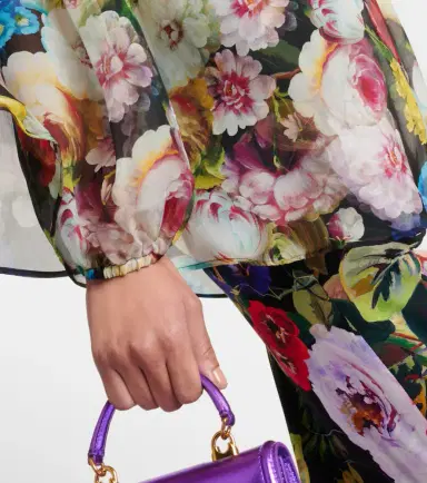 Dolce & Gabbana Floral silk chiffon blouse | Thumbnail 3