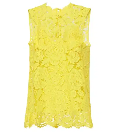 Dolce & Gabbana Floral lace top | Thumbnail 1