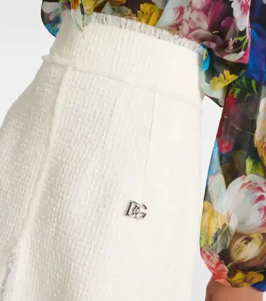 Dolce & Gabbana Wool-blend tweed midi skirt | Thumbnail 2