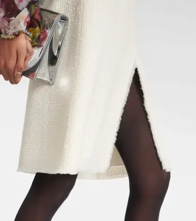 Dolce & Gabbana Wool-blend tweed midi skirt | Thumbnail 5