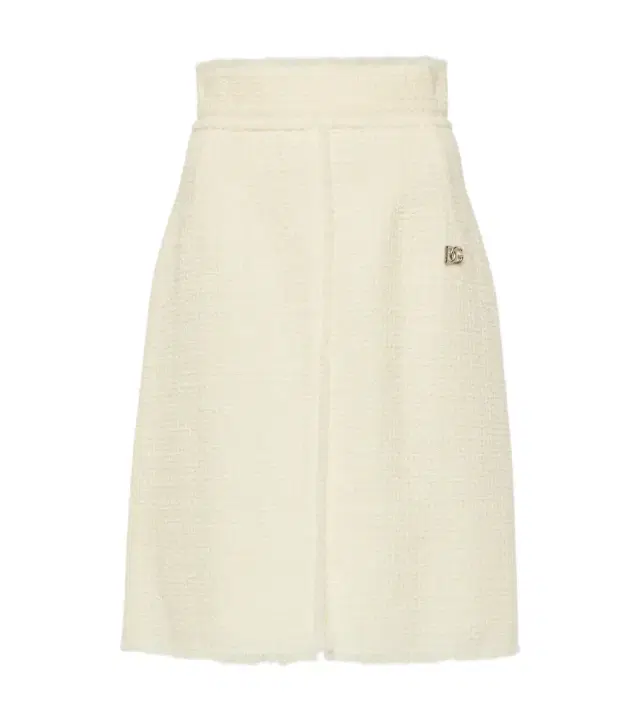 Dolce & Gabbana Wool-blend tweed midi skirt