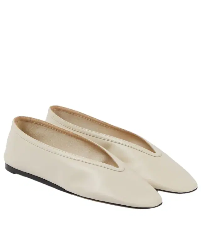 Le Monde Beryl Le Monde Béryl Luna leather slippers