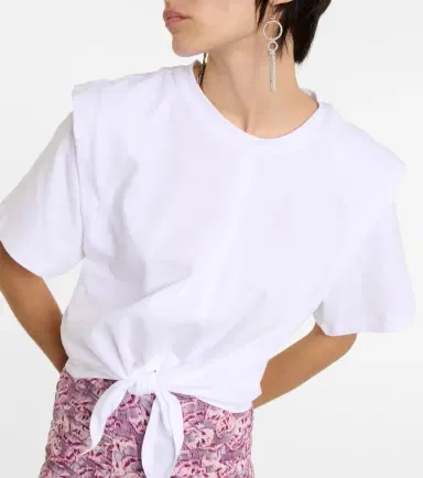 Isabel Marant Zelikia cotton jersey T-shirt | Thumbnail 2