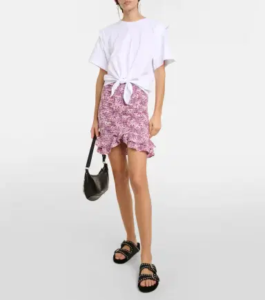 Isabel Marant Zelikia cotton jersey T-shirt | Thumbnail 3