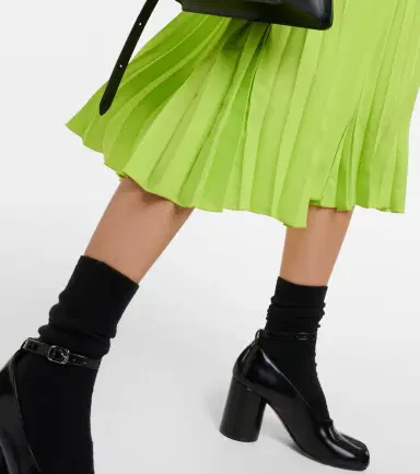MM6 MAISON MARGIELA Pleated midi skirt | Thumbnail 5