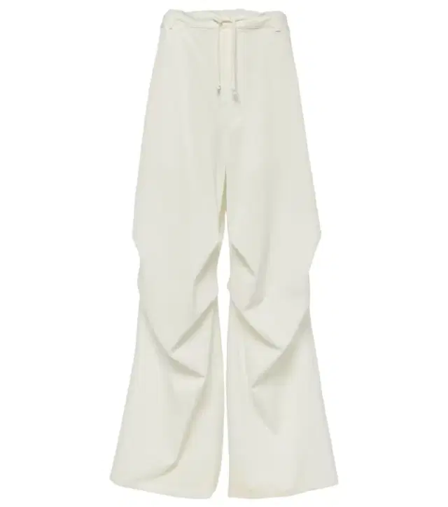 MM6 Maison Margiela High-rise twill wide-leg pants