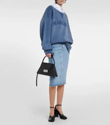 MM6 MAISON MARGIELA Denim midi skirt | Thumbnail 3