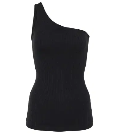 Isabel Marant One-shoulder cotton tank top | Thumbnail 1