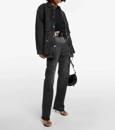 Isabel Marant Zelikia gathered cotton crop top | Thumbnail 5