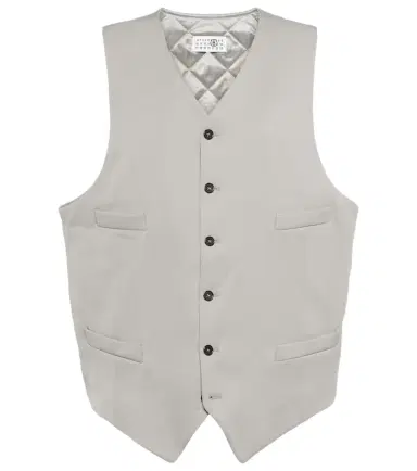 MM6 MAISON MARGIELA Oversized wool-blend vest | Thumbnail 1
