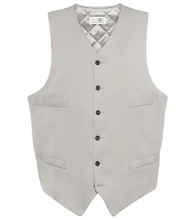 MM6 Maison Margiela Oversized wool-blend vest