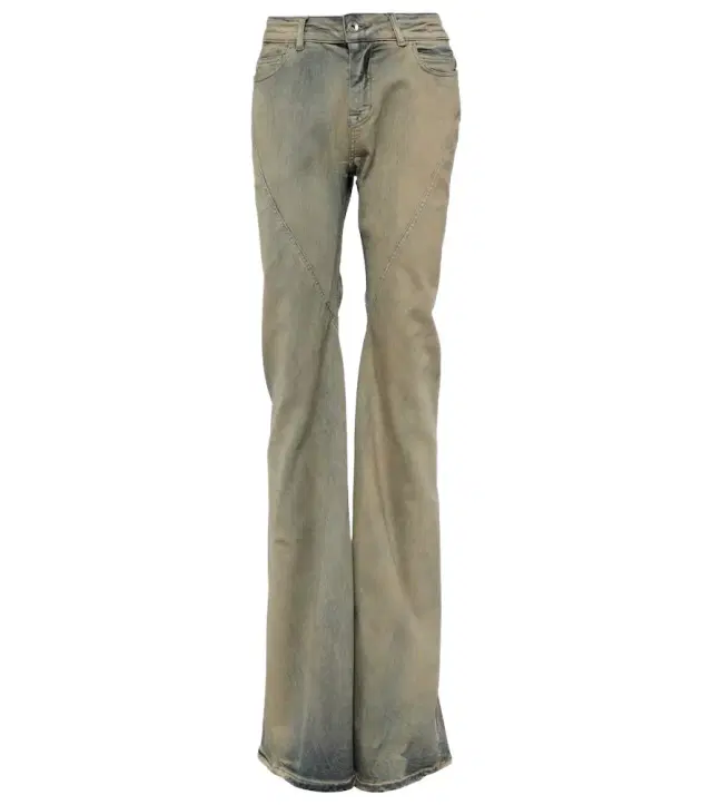 Rick Owens DRKSHDW mid-rise flared jeans