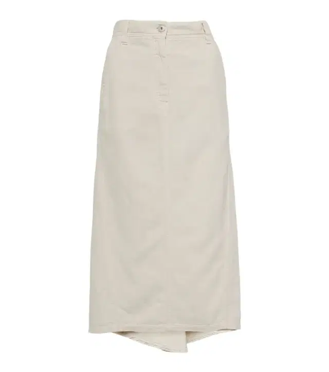 Brunello Cucinelli Cotton and linen midi skirt