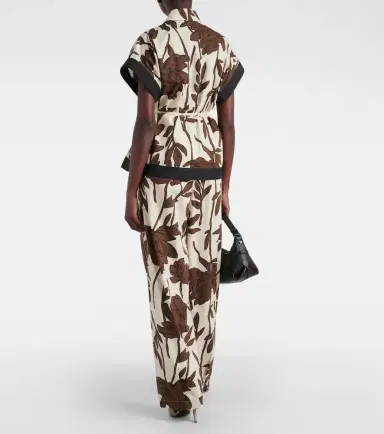 Brunello Cucinelli Floral cotton shirt | Thumbnail 2