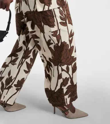 Brunello Cucinelli Printed cotton poplin cargo pants | Thumbnail 6