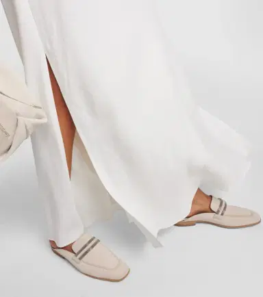 Brunello Cucinelli Twill maxi skirt | Thumbnail 3