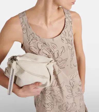 Brunello Cucinelli Floral cotton maxi dress | Thumbnail 3
