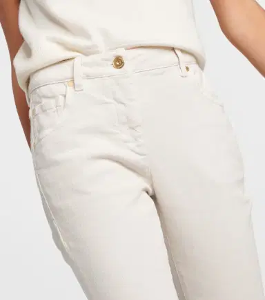 Brunello Cucinelli Mid-rise slim jeans | Thumbnail 2