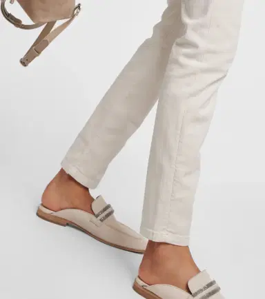 Brunello Cucinelli Mid-rise slim jeans | Thumbnail 3