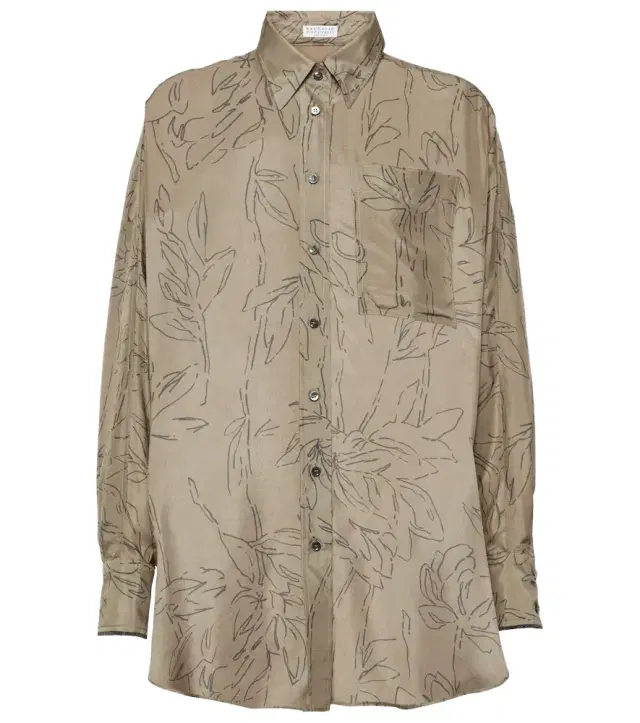 Brunello Cucinelli Silk shirt