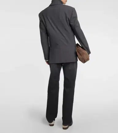 Brunello Cucinelli Oversized wool-blend blazer | Thumbnail 3