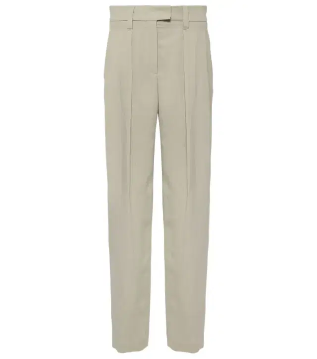 Brunello Cucinelli Twill wide-leg pants