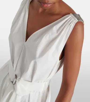 Brunello Cucinelli Pleated maxi dress | Thumbnail 3