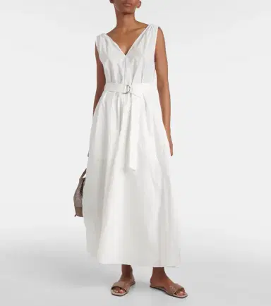 Brunello Cucinelli Pleated maxi dress | Thumbnail 5