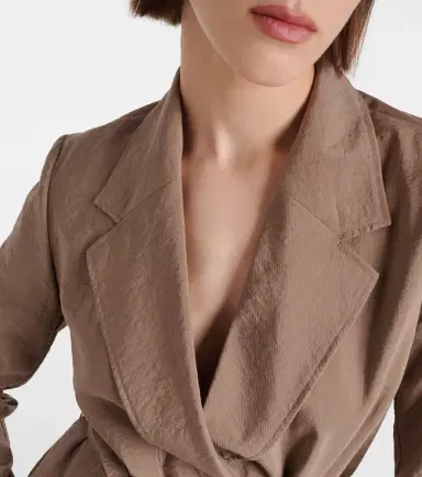 Joseph Mayet silk-blend twill blazer | Thumbnail 4 Joseph Mayet silk-blend twill blazer | Thumbnail 4
