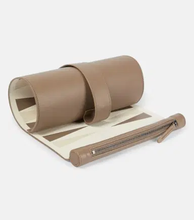 Brunello Cucinelli Portable leather backgammon set | Thumbnail 2