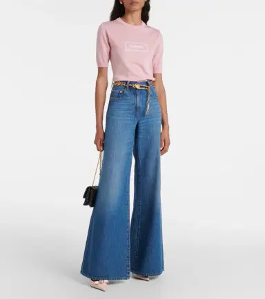 Versace Medusa '95 high-rise flared jeans | Thumbnail 4 Versace Medusa '95 high-rise flared jeans | Thumbnail 4