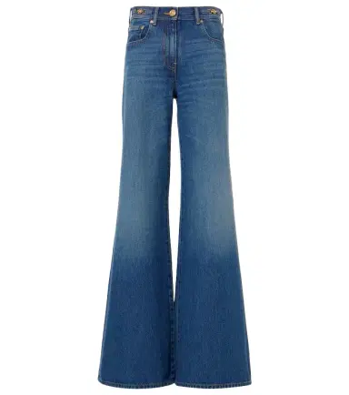 Versace Medusa '95 high-rise flared jeans | Thumbnail 1 Versace Medusa '95 high-rise flared jeans | Thumbnail 1