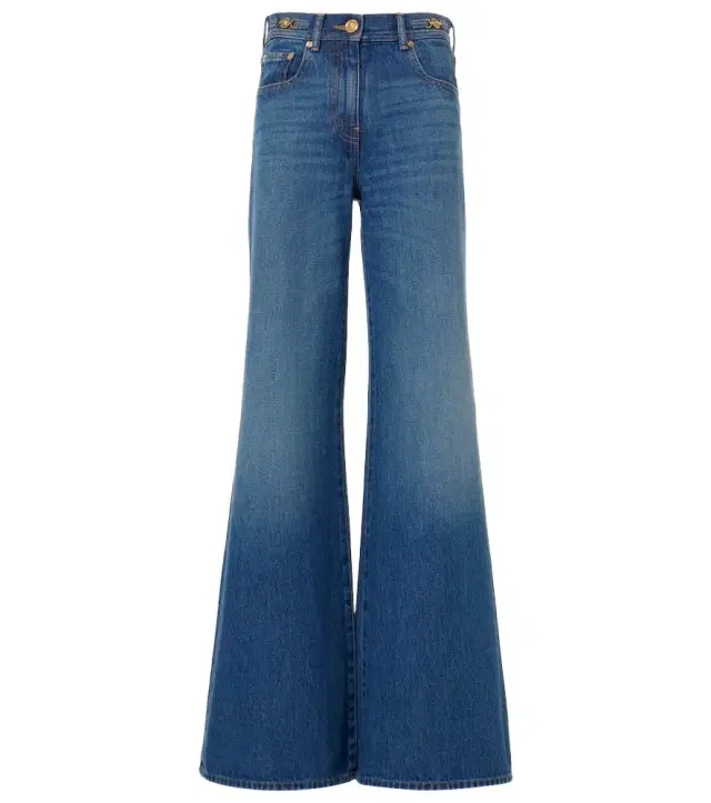 Versace Medusa '95 high-rise flared jeans