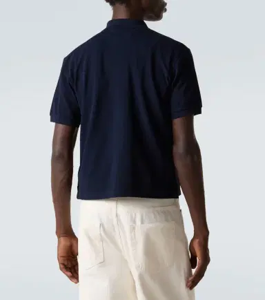 Miu Miu Logo cotton piqué polo shirt | Thumbnail 4