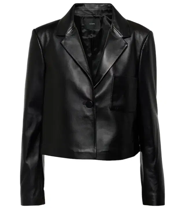 Joseph Cropped leather jacket