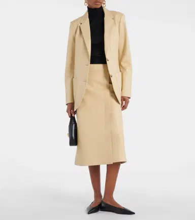 Joseph Sevres leather pencil skirt | Thumbnail 2
