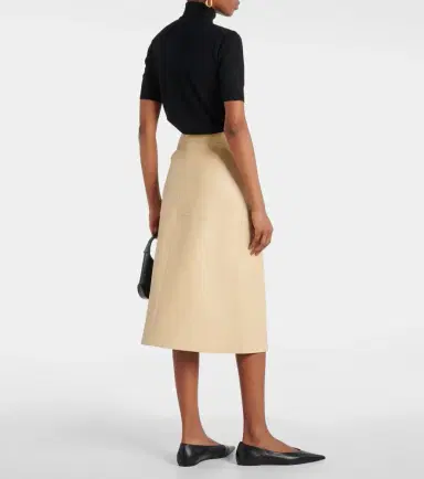 Joseph Sevres leather pencil skirt | Thumbnail 5