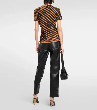 Proenza Schouler White Label Finley tie-dye cotton-blend T-shirt | Thumbnail 2
