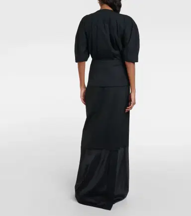 Proenza Schouler Georgia pleated cotton poplin top | Thumbnail 3