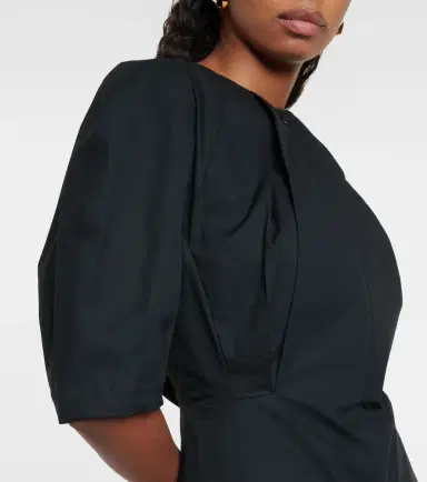 Proenza Schouler Georgia pleated cotton poplin top | Thumbnail 5