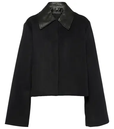 Proenza Schouler Cropped wool-blend jacket | Thumbnail 1 Proenza Schouler Cropped wool-blend jacket | Thumbnail 1