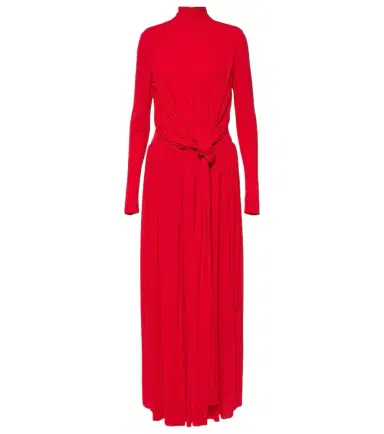 Proenza Schouler Meret draped crêpe jersey maxi dress | Thumbnail 1