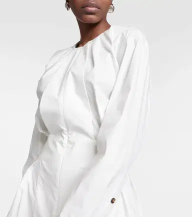 Proenza Schouler Eileen cotton poplin minidress | Thumbnail 3