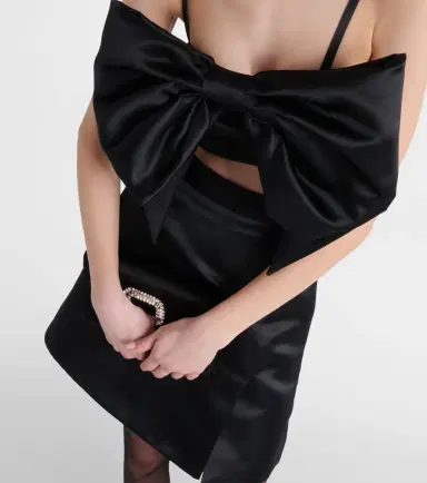 Nina Ricci Duchess bow-detail satin bralette | Thumbnail 4 Nina Ricci Duchess bow-detail satin bralette | Thumbnail 4