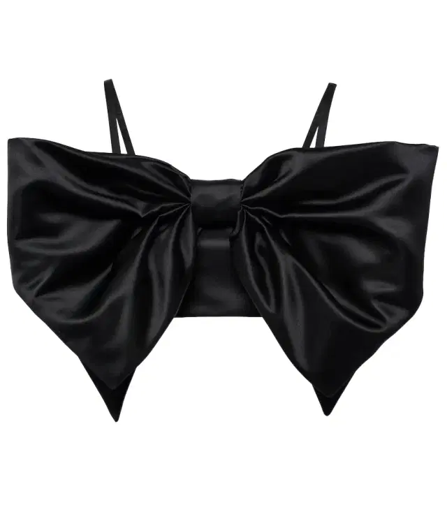Nina Ricci Duchess bow-detail satin bralette
