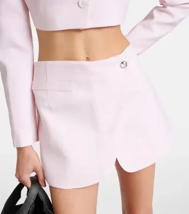 Coperni Virgin wool miniskirt | Thumbnail 4