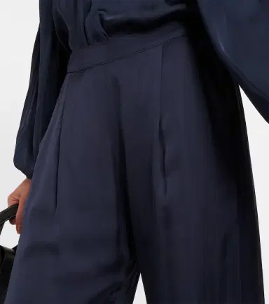 Velvet Livi satin wide-leg pants | Thumbnail 3