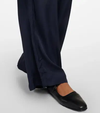 Velvet Livi satin wide-leg pants | Thumbnail 5