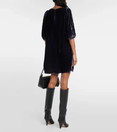 Velvet minidress | Thumbnail 3