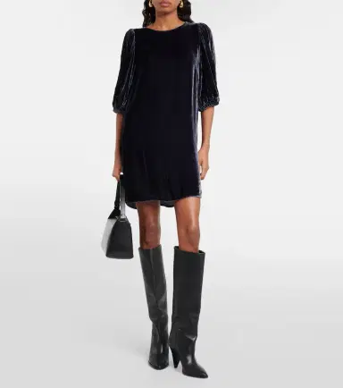 Velvet minidress | Thumbnail 5